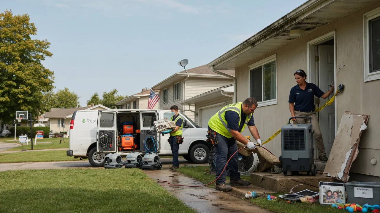 Water Damage Restoration in Harsens Island, MI near me